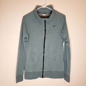 Women's Nike Zip Up Dri Fit Sweater Medium